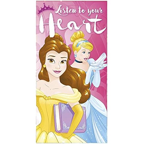 Toalla de baño infantil con diseño de Princesas Kids Euroswan Cover