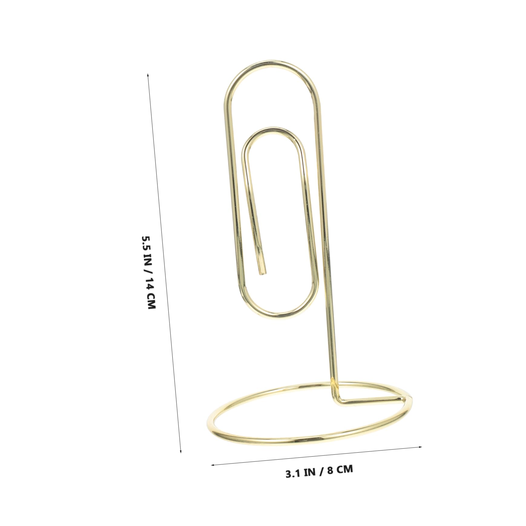 NUOBESTY 2pcs Metal Memo Holder Clips Tabletop Photo and Place Card Organizer for Events Office and Home Compact Design for Easy Portability and Versatile Use