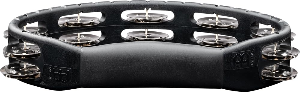 Meinl Hand Tambourine HTMT1BK, Steel Jingles - Tamburyn
