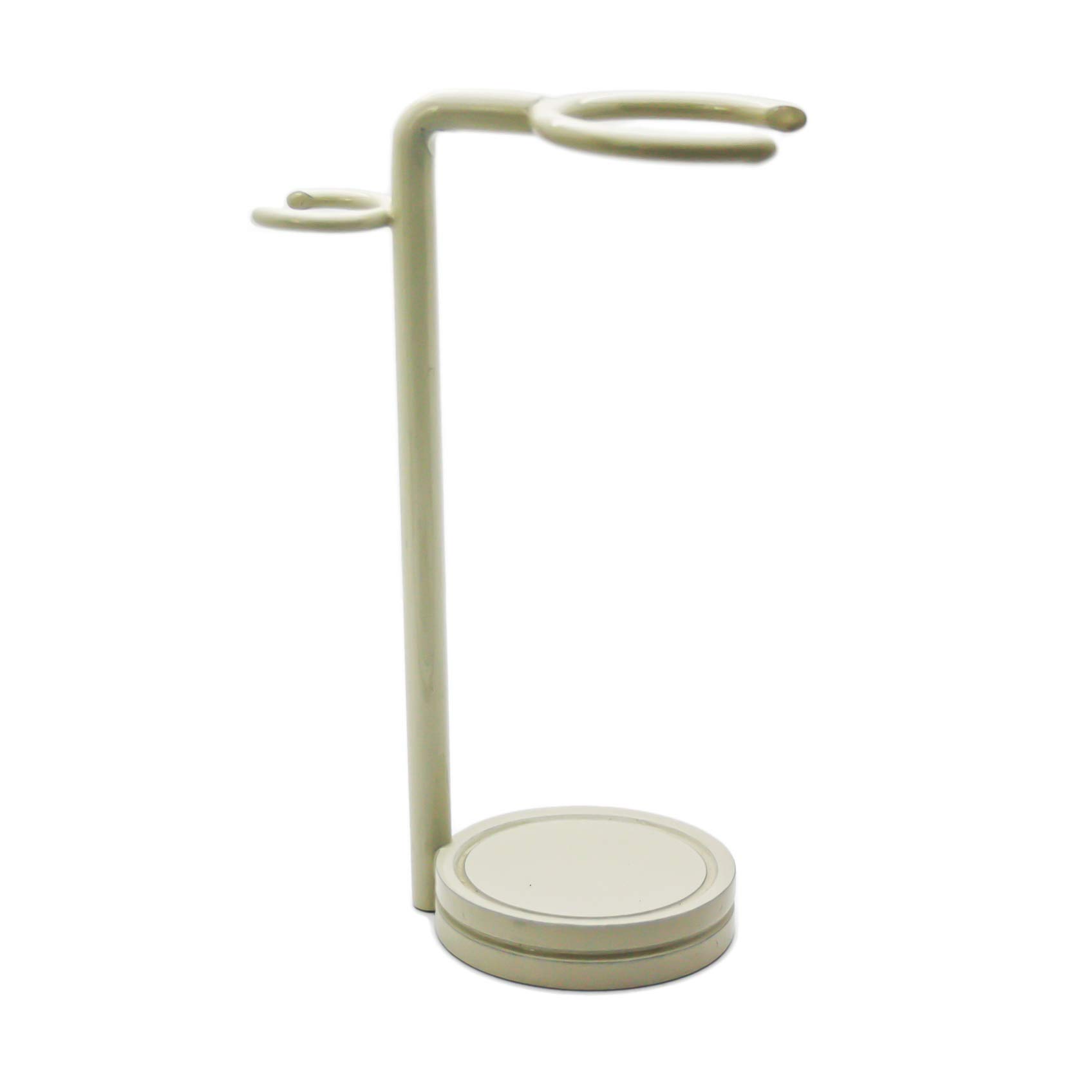 Set di rasatura da uomo con spazzola in pizzo argentato e rasoio a doppio bordo, rasoio, ciotola in acciaio inox e sapone Haryali London Premium