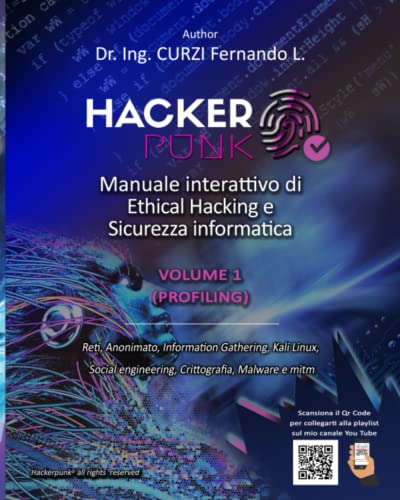 Hackerpunk vol.1 'Profiling': Corso interattivo di Ethical Hacker e Sicurezza informat