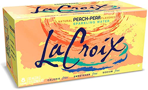 Image of La Croix, Water Sparkling Peach Pear, 8 Pack, 12 Fl Oz