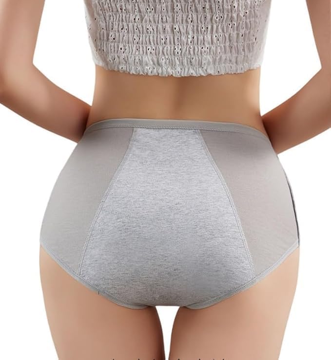 Lumber Fashion Leakproof Hipster Absorbent Panties – Period Panty, Maternity and Postpartum Underwear for Women and Teens Size – L (Pack of 1, Multicolor) Lumber Fashion Leakproof Hipster Absorbent Panties – Period Panty, Maternity and Postpartum Underwear for Women and Teens Size – L (Pack of 1, Multicolor)
