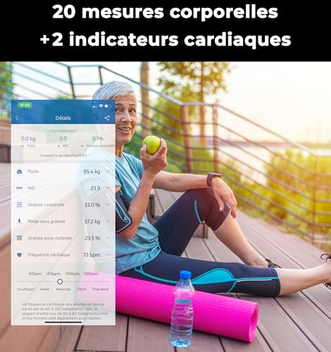 Pèse Personne Cardio imp. conn. Cardio X4 Visio+ USB R LITTLE BALANCE - vue 7