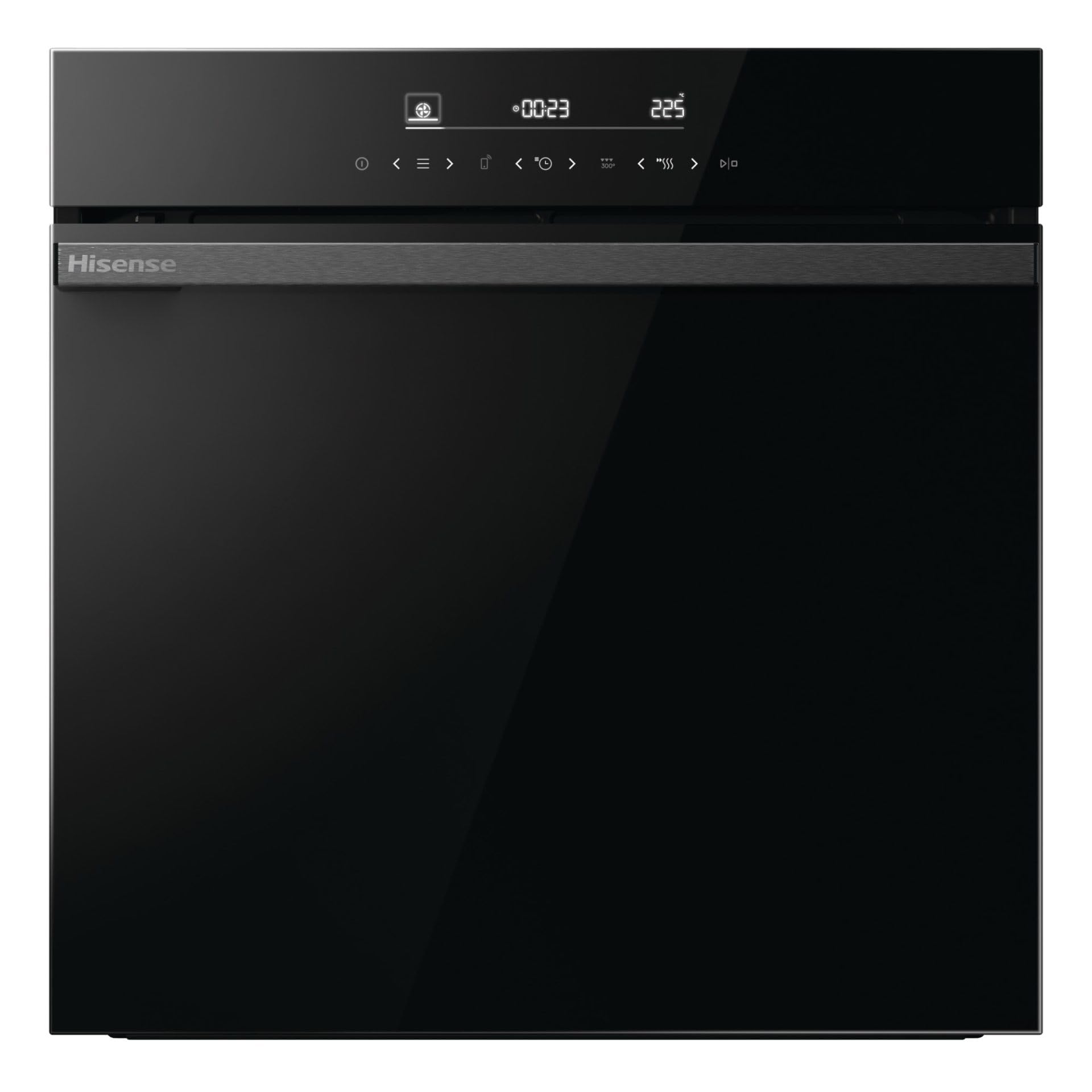 Hisense BI65346PDBGWIFI - Forno, Even Bake 77L, cottura congelata, modalità Air Fry, modalità Pizza, programmi Auto, porta rimovibile, Wi-Fi - Connect Life