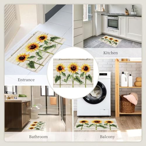Tapis esthétique rustique antidérapant pour éviter les glissades - 8
