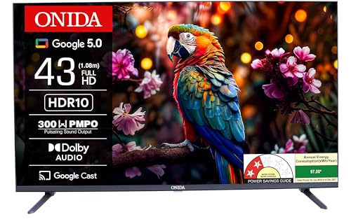 Image of Onida 108 cm (43 inch) Nexg Series Full HD Smart LED Google TV 43FGF