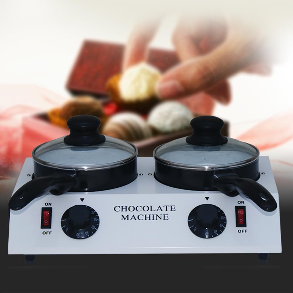 Machine À Fondre Le Chocolat, Machine À Tempérer Le Chocolat, Fondoir À Chocolat Électrique, Grande Capacité De 4,4 Lb/contrôle De La Température 86F-185F/pas De Chauffage De L'eau, Pour Le Lait