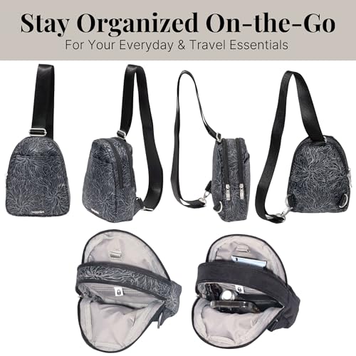Image of Baggallini Double Zip Mini Sling