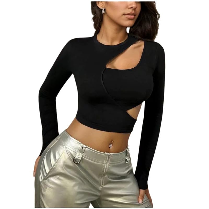 Stylish Long Sleeve Top for Women | Slim Fit & Crew Neck | Soft Fabric and Skin-Friendly | Stretchable & Comfortable-image-33