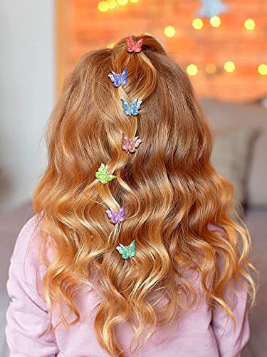 Butterfly Claw Hair Clip Set for Women, 24 Pcs