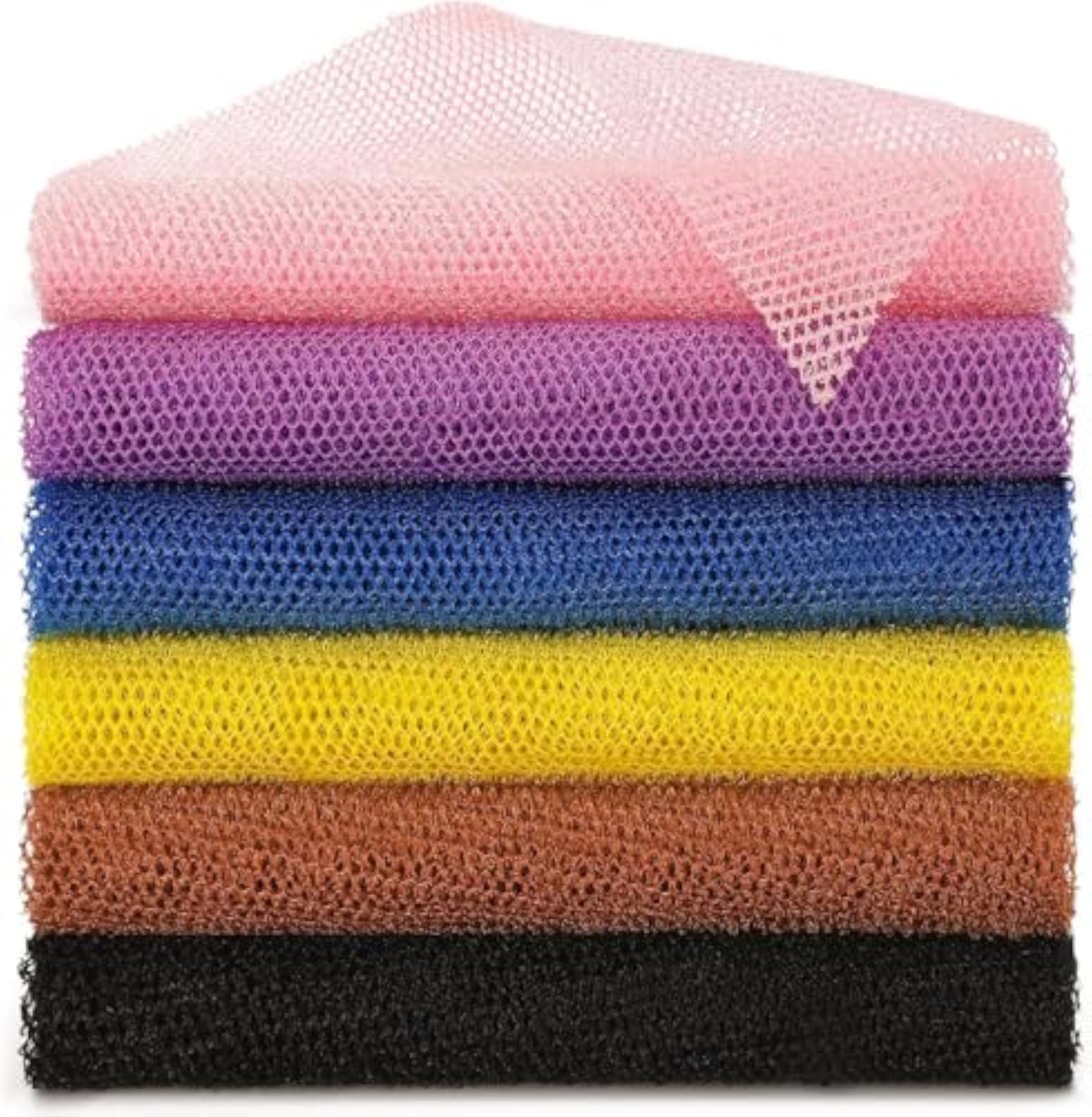 2 Pcs African Net Bath Sponge