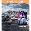 EARLFAMILY 5.1'' Japanese Demoness Samurai Anime Car Sticker Bumper Trunk Window Vinyl Car Decals Waterproof - Image 2