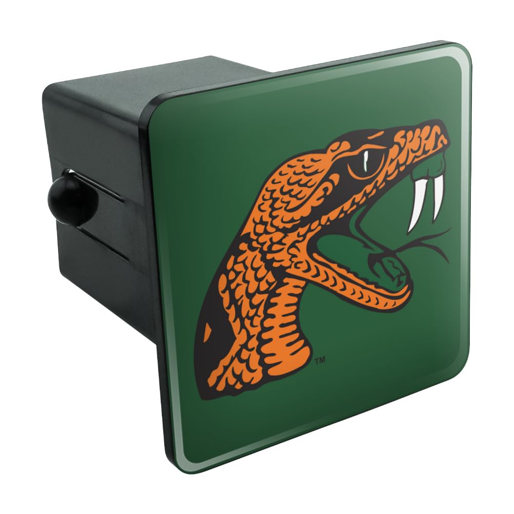 Graphics & More Florida A&M University Primary Logo Tow Trailer Hitch Cover Plug Insert 2