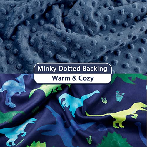 Image of Carseat Cover Boy, Winter Baby Carseat Seat Cover, Carseat Canopy Cozy & Warm Cover with Peep Windows, Blue Dinosaur Stuff