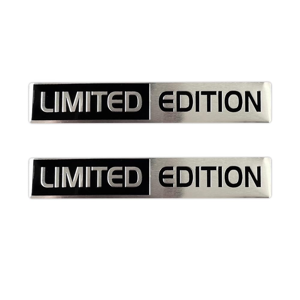 WENINETIES 2PCS Metal 3D Car Body Badges Sticker for Nissan Qashqai J10 J11, Trunk Fender Emblem Decal Accessorie,Emblem Logo Sticker Decoration Sticker,BlackSilver-2
