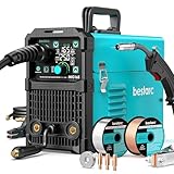 bestarc 165A MIG Welder, 110V 220V 4 in 1 Gas/Flux Core...