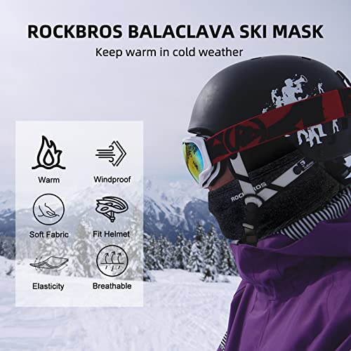 Image of ROCKBROS Windproof Thermal Balaclava Ski Mask for Men and Women Cycling