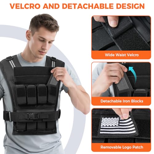 Weighted Vest for Workout 20 lbs