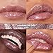 REVLON Super Lustrous Glimmer Gloss, Non-Sticky Lip Gloss, High-Shine Finish, Plant-Based Glitter, 003 Lavender Lust, 0.13 fl oz
