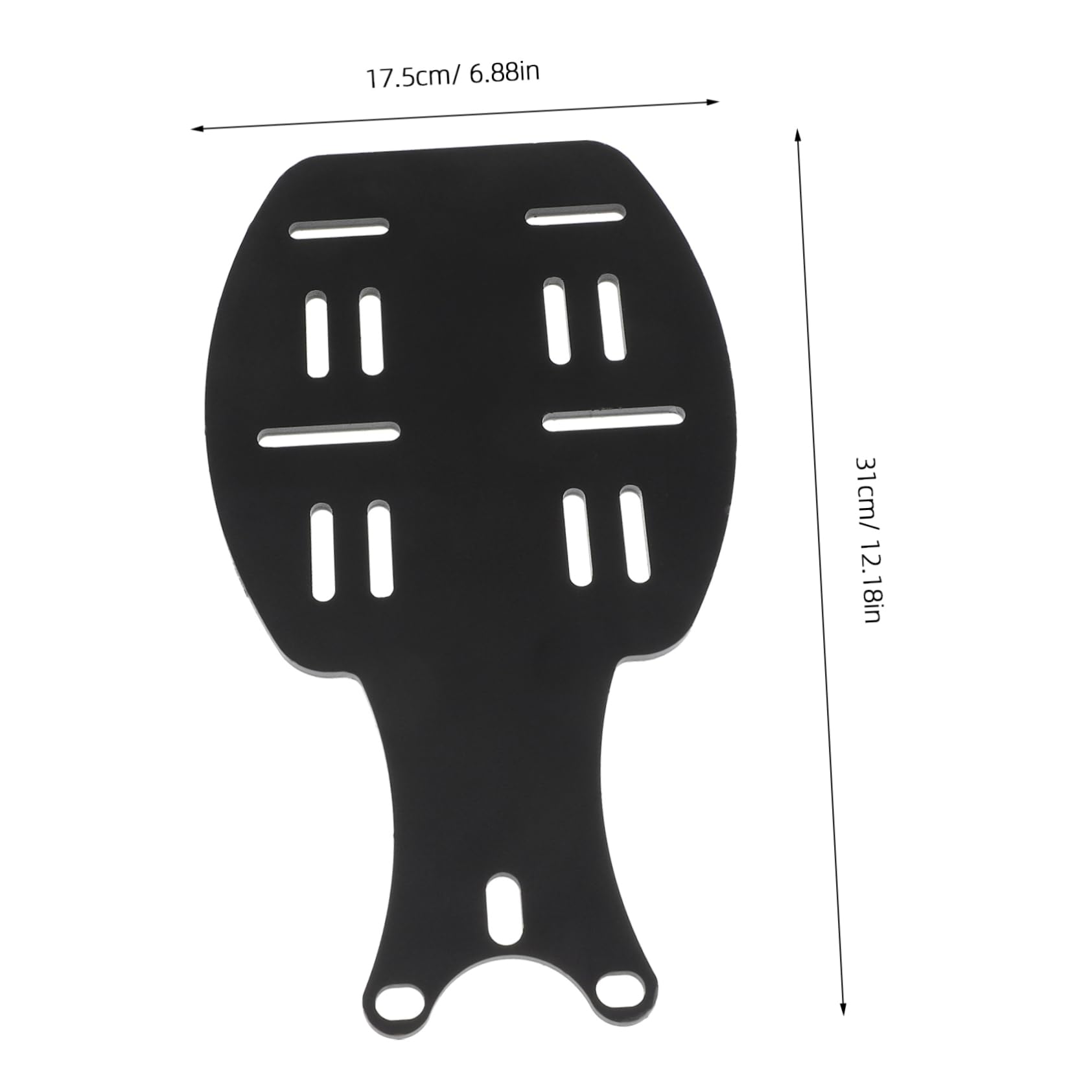 Portapacchi Posteriore in Acciaio per Bicicletta Elettrica e Scooter