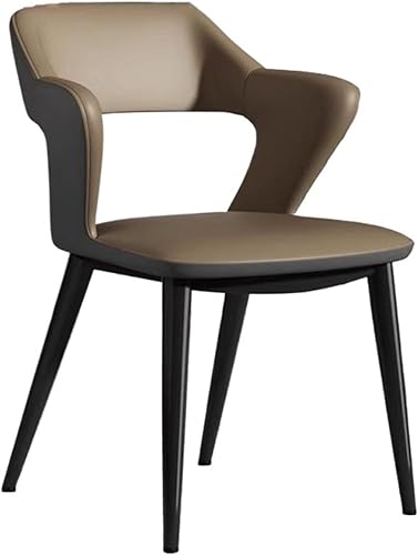 Sillas de comedor sillas de comedor, moderna silla auxiliar tapizada para cocina, con patas de metal para el hogar, sala de estar, dormitorio,