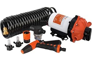 SEAFLO 55-Series Washdown Pump Kit - Marine Washdown Pump 12V DC, 5.5 GPM, 70 PSI