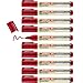 Produktbild edding 28 Ecoline Whiteboardmarker - rot - 10 Whiteboard Stifte - Rundspitze 1,5-3 mm - Boardmarker abwischbar - Whiteboard, Flipchart, Magnettafel, Pinnwand, Memoboard - Sketchnotes - nachfüllbar