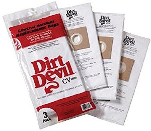 Central Vacuum Cleaner Hp, Cv950,Cv1500 Vacuum Bags 3 Pk Part # 7767-W, 9597 #TOP10