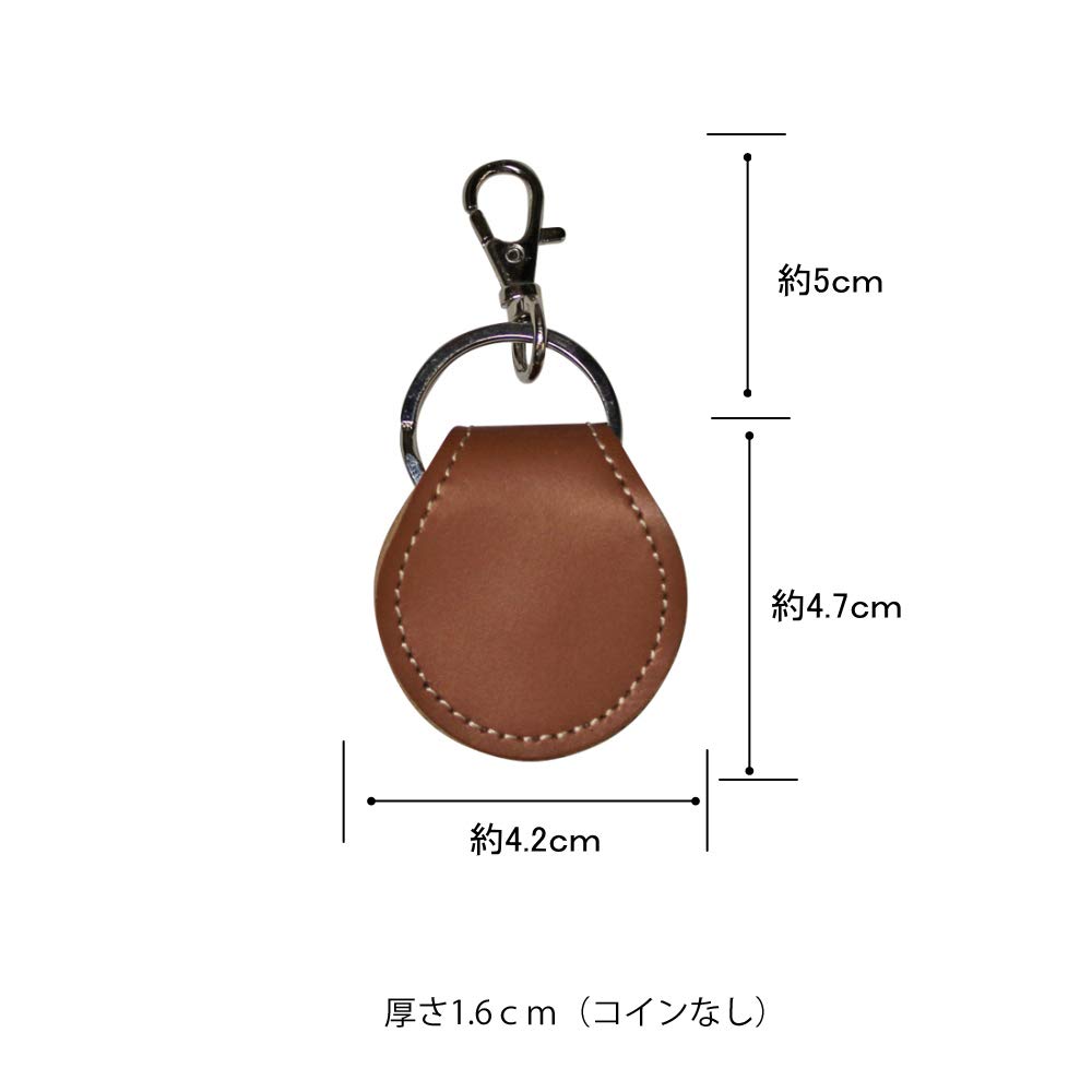 Amazon | 弓道 弓 牛革 コインキーリング コインキーホルダー 小銭入れ 500円硬貨 ギター ピックケース コイン型 電子マネー Edy  Quicpay ブラック | キーホルダー・チェーン