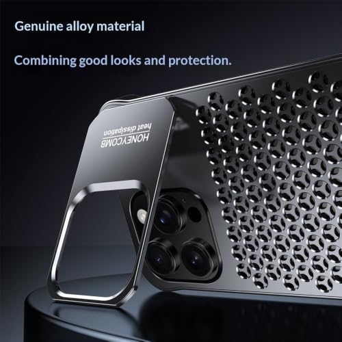 Coque iPhone 13 Pro Max métal évite surchauffe et casse - 3