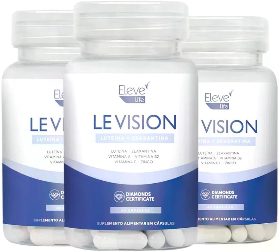 Le Vision – vitaminas para os olhos – 90 dias – 180 cápsulas