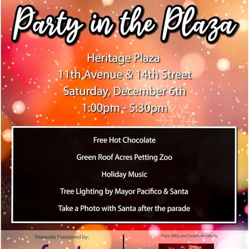 Party In The Plaza This Saturday At Heritage Plaza cover art