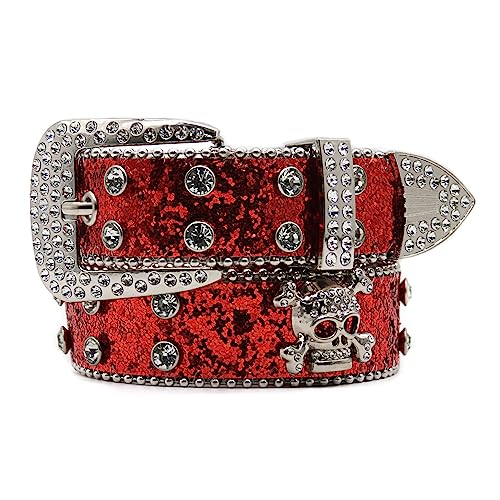 Ceinture Western en cuir et strass parfaite pour vos soirées country