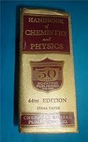 Handbook of Chemistry & Physics 44TH Edition 50 Year B009KY5ZFC Book Cover
