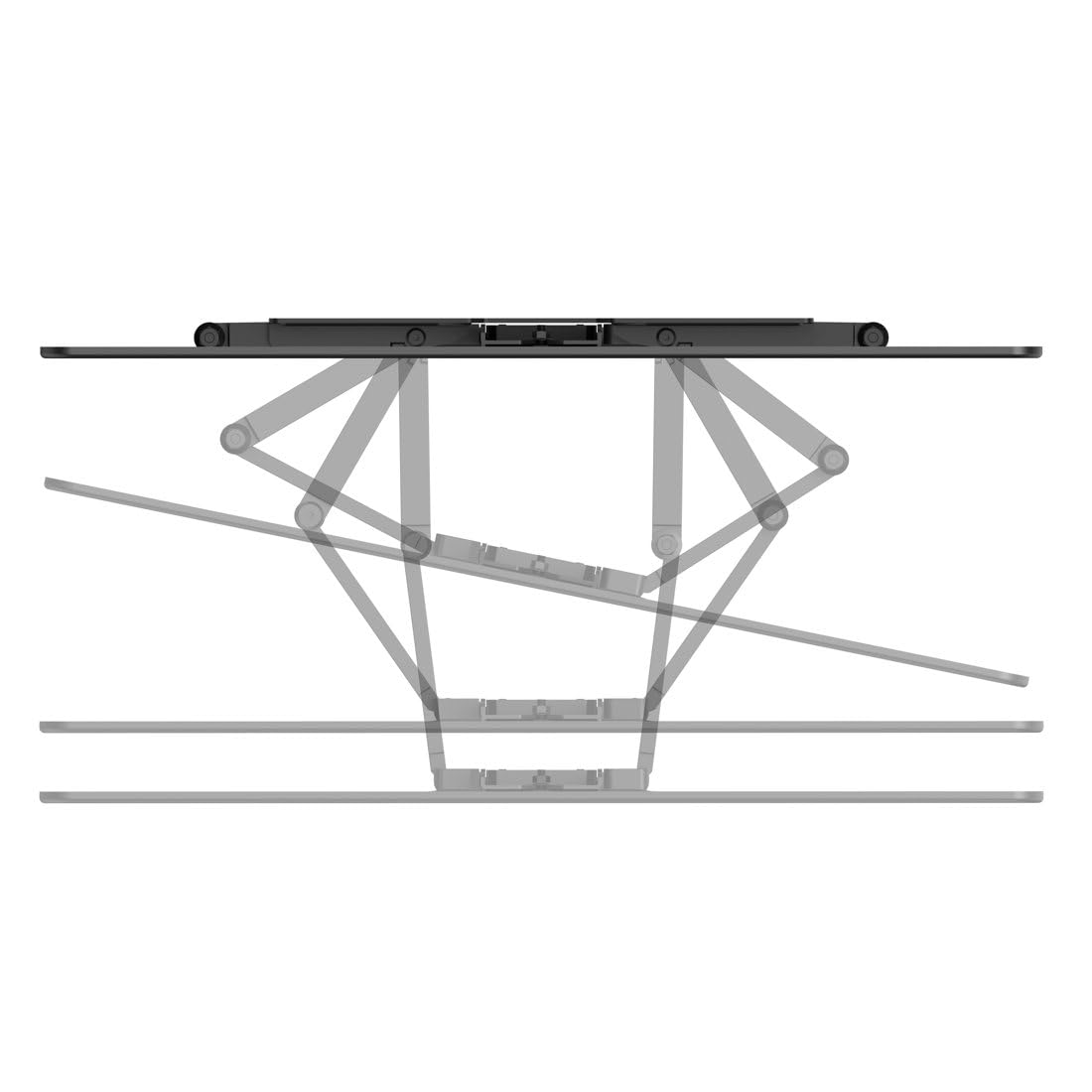 Hama Soporte de Pared para TV orientable, inclinable, Delgado (TV 37-90 Pulgadas, VESA 200 x 200 hasta VESA 600 x 400, hasta 50 kg, Soporte Extensible, Baja Distancia a la Pared, con Tacos Fischer),