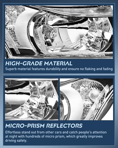 Image of Nilight Headlight Assembly for 2011 2012 2013 2014 2015 2016 Chevy Cruze