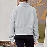 Zoom IMG-2 rkk womens half zip sweatshirts Zoom IMG-2 rkk womens half zip sweatshirts