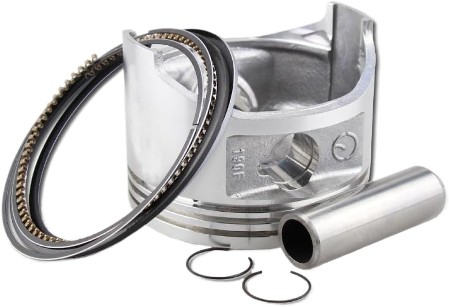 Piston Rings Kit 70mm Compatible With GX220 170F Engine Motor Generator Water Pump(Piston ring only)