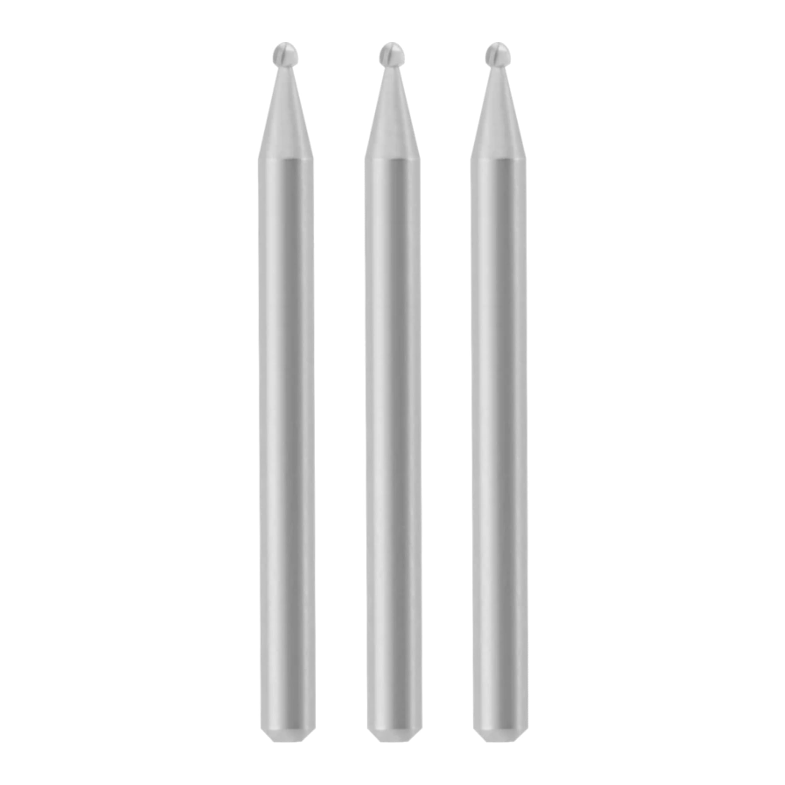 Dremel 106 Engraving Cutting Bit Multipack - 3x Ball-shaped Engraving Cutter with 1.6mm Working Diameter