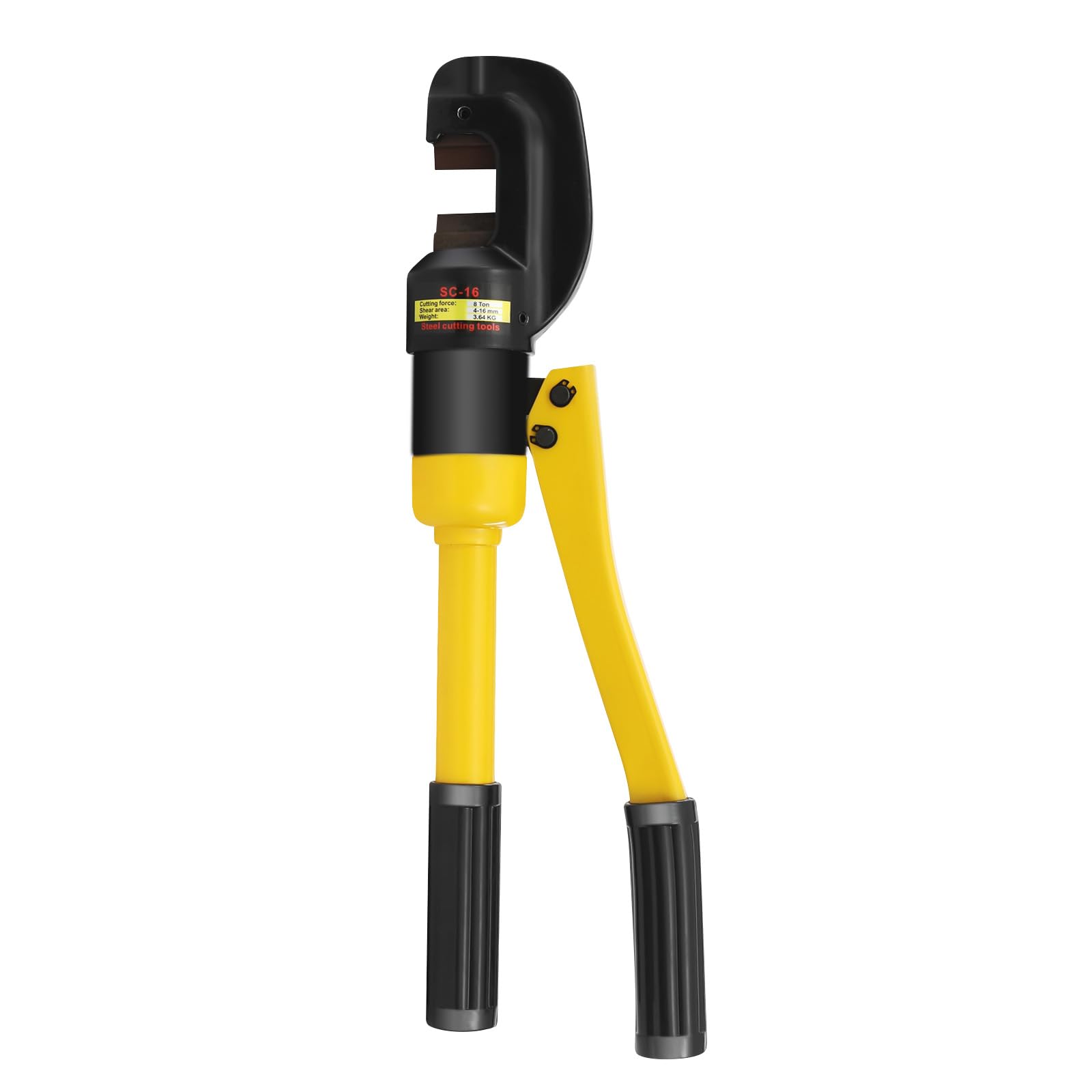 8T hydrauliczny przecinak ręczny, przecinak do sworzni ze stojakiem i kluczem sześciokątnym, zestaw szczypiec, stalowy przecinak hydrauliczny 4-16 mm, do transportu, energii elektrycznej, na plac