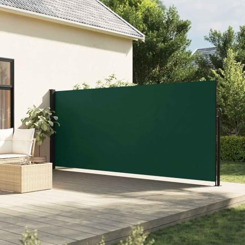 Vetnasa Toldo Lateral retráctil Verde Oscuro 170x300 cm Casa y jardín, Jardín, Artículos de Exterior, Sombrillas Verde 7,1 KG