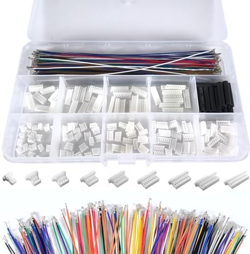 Kit 60 Paia Connettori JST ZH 1.5mm 3 Pin Maschio E Femmina - Cavi 28AWG 15cm Per Arduino, LED, RC E Progetti Elettronici - 5