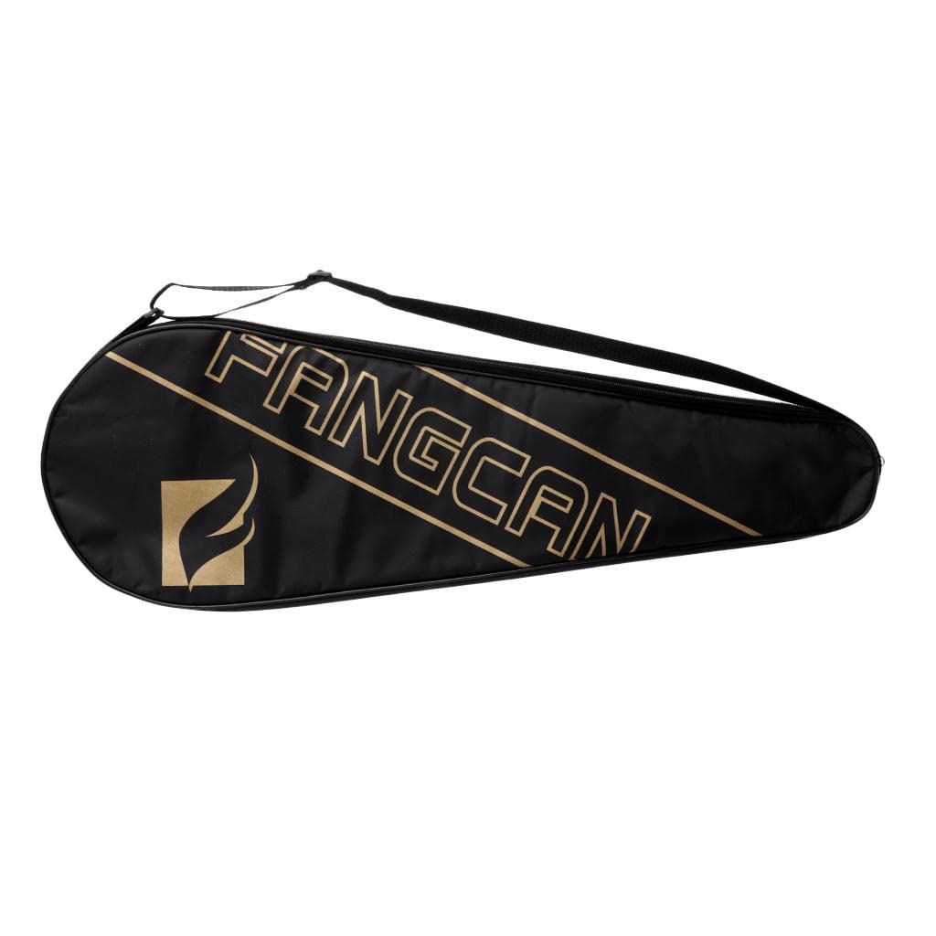 Enakshi (LABEL) Creations Portable Badminton Racket Case Full-Covered Shoulder Soft Cover BlackSporting Goods|Tennis & Racquet Sports|Badminton-picture-34