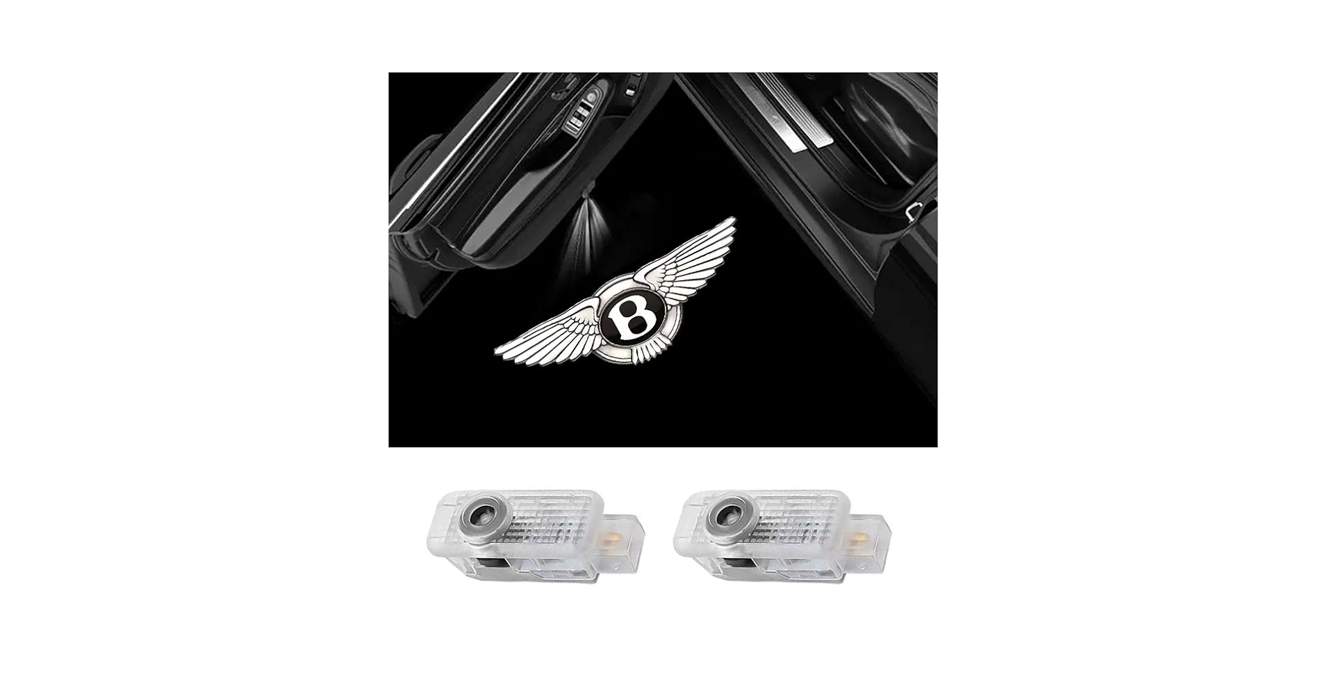BENTLEY 電飾看板 Amazon.com: HZKMQL Waterproof Door Light Projector Puddle