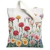 Large application : ce sac fourre-tout de peinture est parfait pour un cadeau Il peut stocker divers petits articles, tels que des collations, des boissons, des cosmétiques, des cadeaux de fête, etc. Il peut être utilisé dans de nombreux endroits, tels que les magasins, la plage, etc.