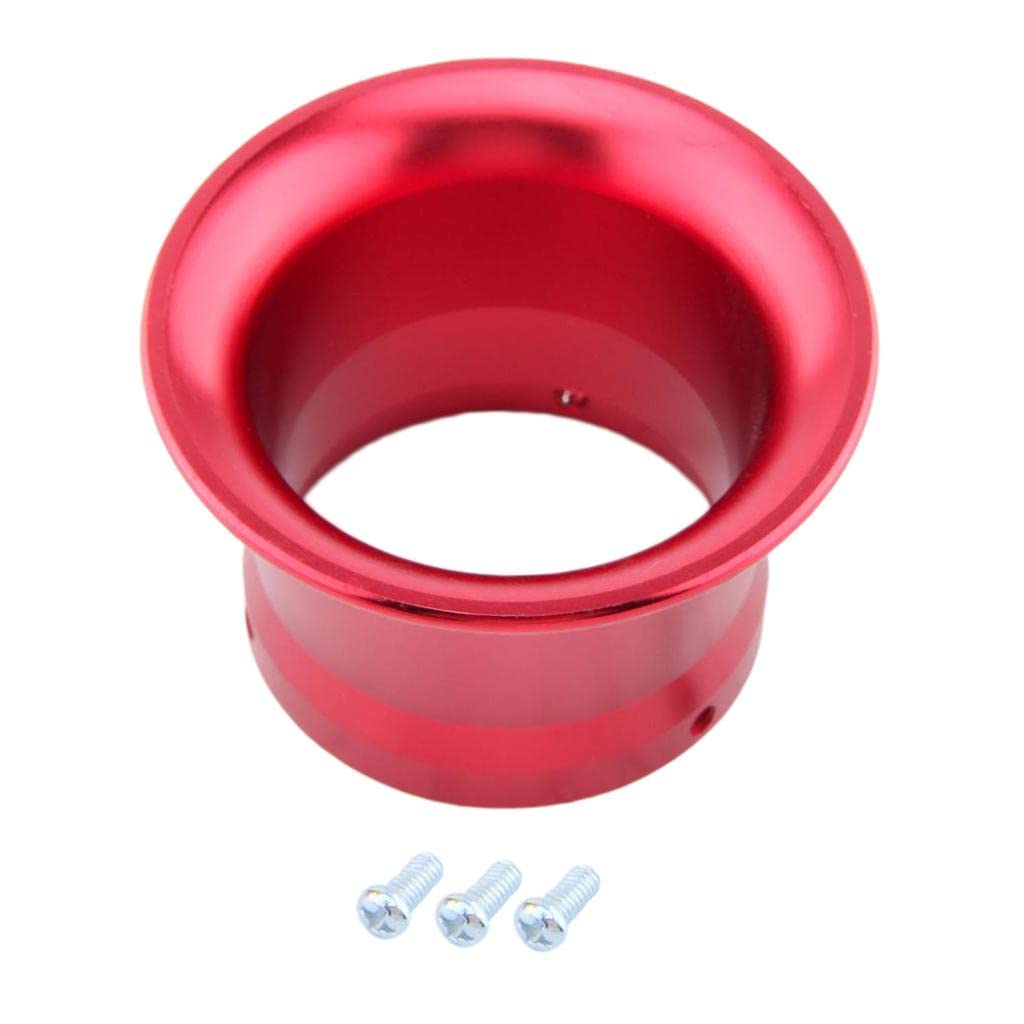 Kit de 4 Trompetas de Admisión de Aire con Embudo para Carburador. Apilamiento Que Promueve La Ventilación. Diseñado para Carreras.