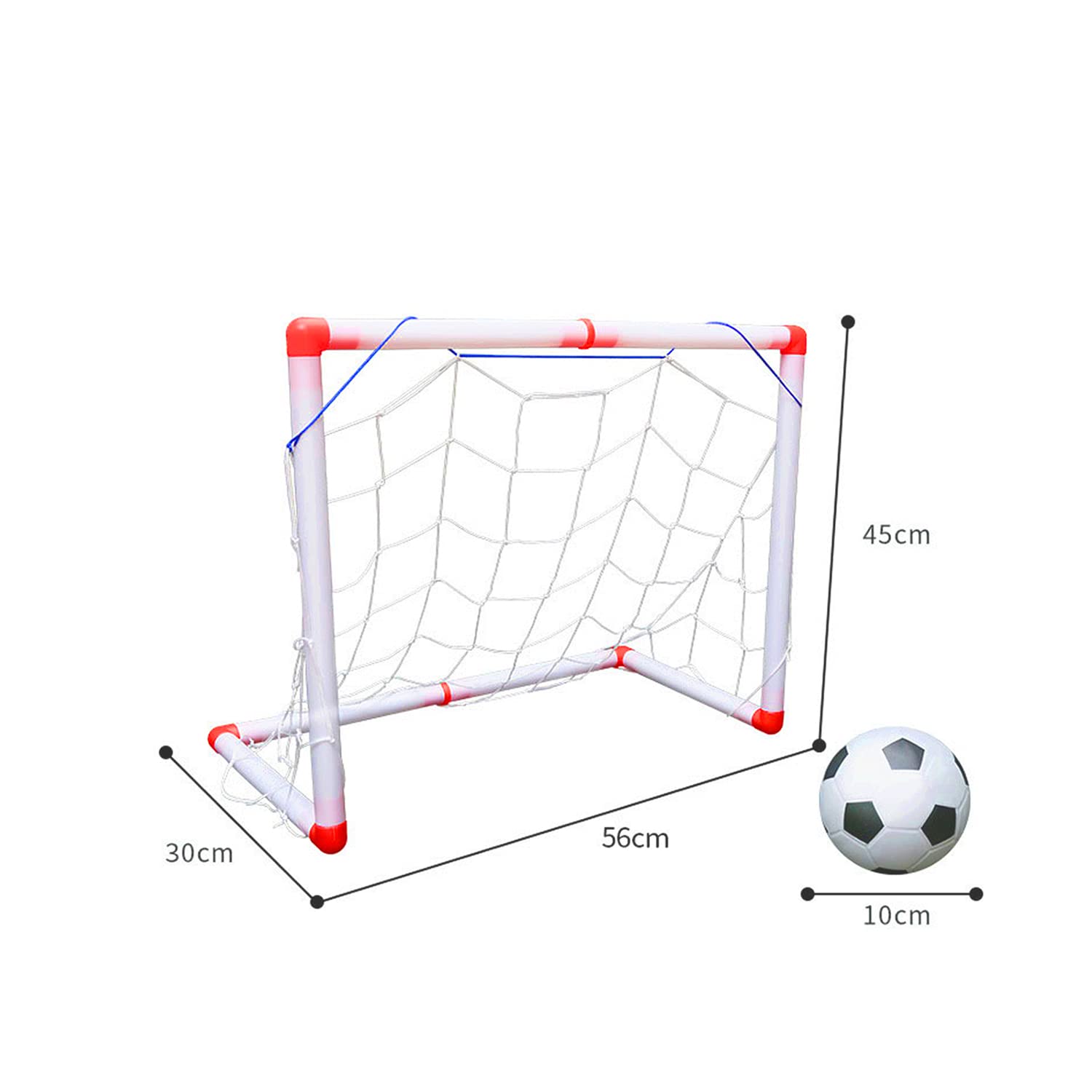KASTWAVE Football goal,Soccer Goals,Plastic Folding Mini Football