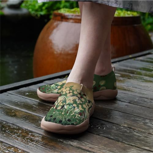 Women's Art Travel Shoes Slip On Casual Cozy Loafers Lightweight Comfort Fashion Sneaker 5