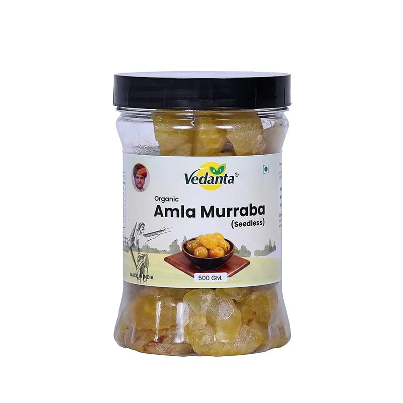 See full amazon price history chart for Vedanta Organic Seedless Amla Murabba 500g | Herbal Immunity Support for All Age Groups Vedanta Organic Seedless Amla Murabba 500g | Herbal Immunity Support for All Age Groups (B0BF51MMMP) Amazon Price History, Amazon Price Tracker